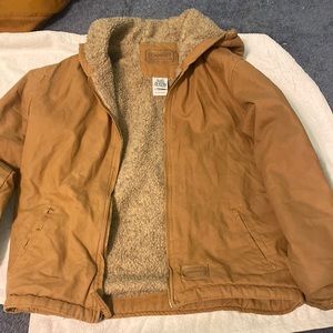 COPY - Schmidt tan colored winter heavy duty work coat